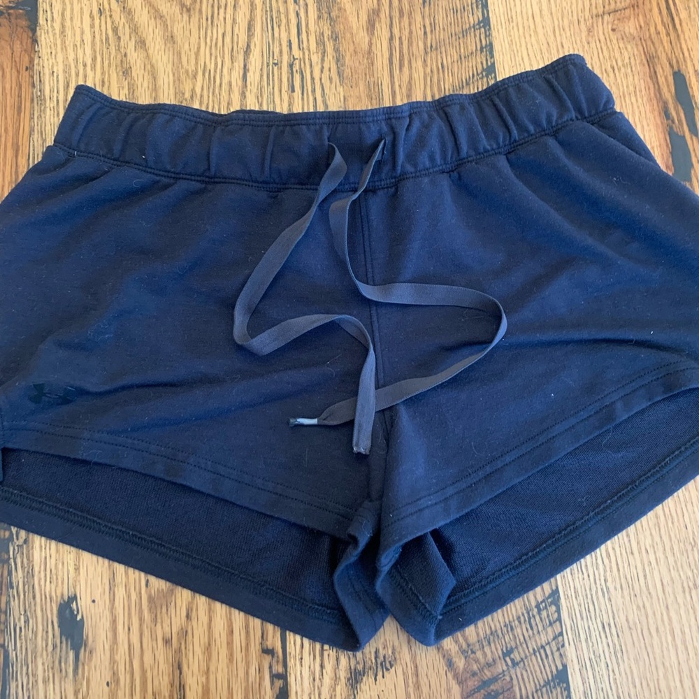 Under Armour Navy Blue Women's Athletic Shorts